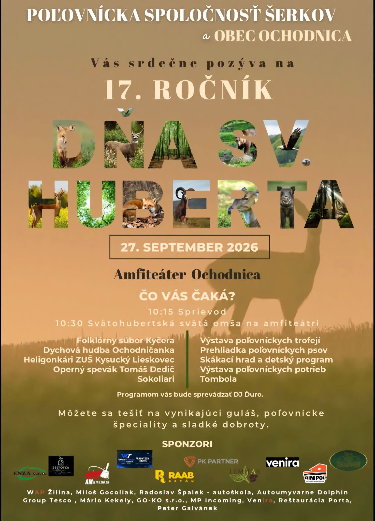 DEŇ SV. HUBERTA 
